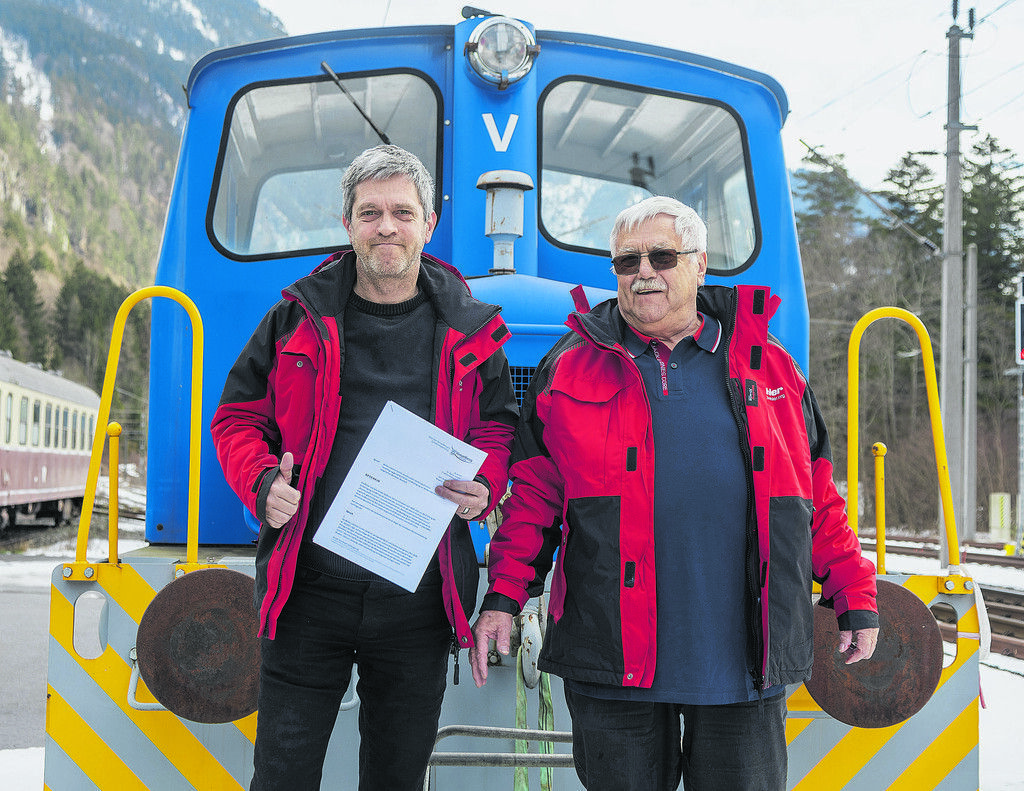 Anschlussbahn auf Schiene
