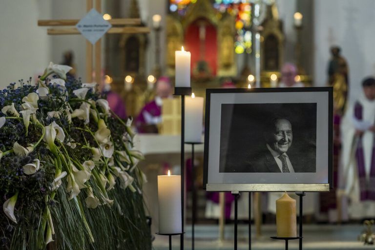 Hunderte Gäste erwiesen Altlandeshauptmann Martin Purtscher die letzte Ehre. »A6