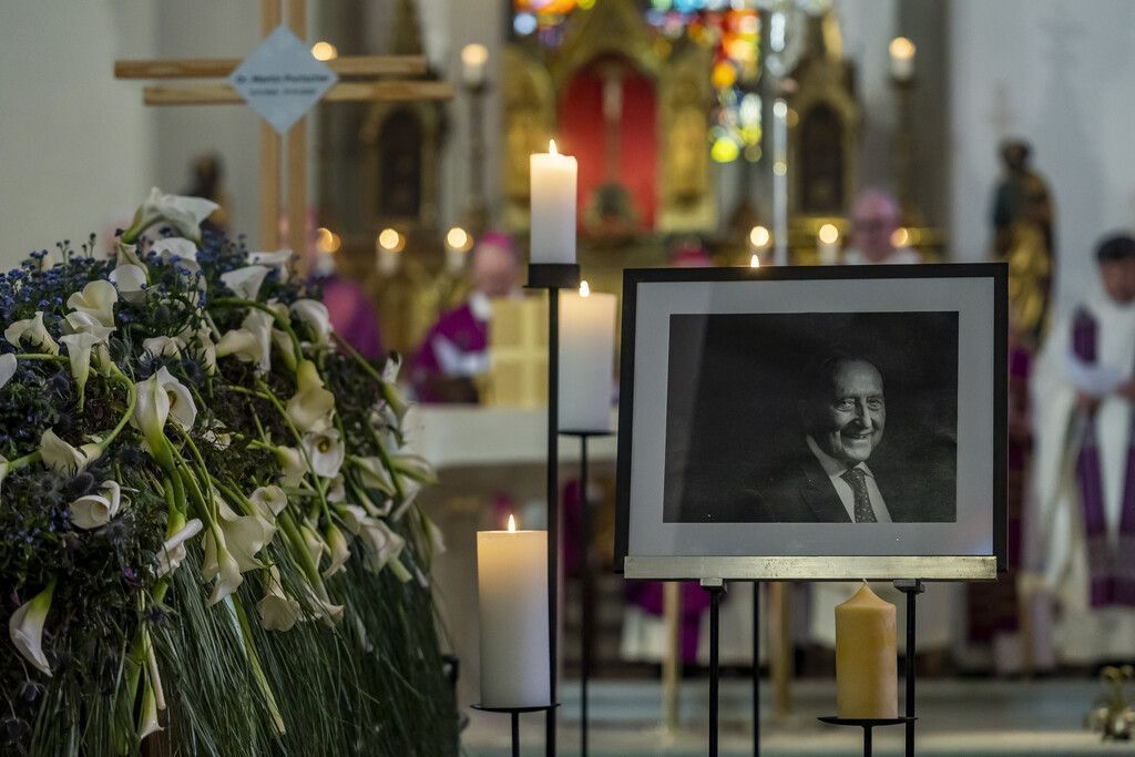 Hunderte Gäste erwiesen Altlandeshauptmann Martin Purtscher die letzte Ehre. »A6