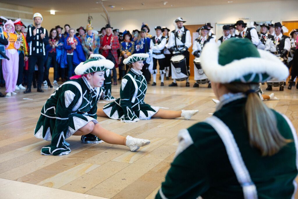 Rambazamba zum Faschingsfinale: Die Narren waren im Landhaus los. »A3
