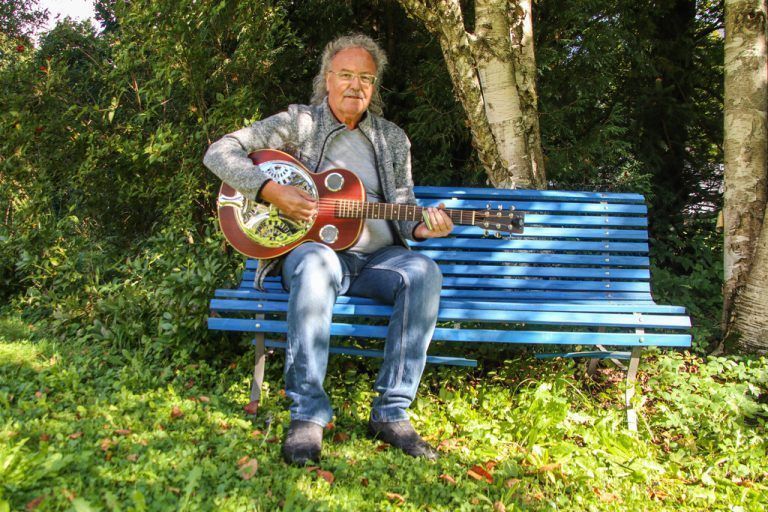 Franz Heindl wird bei der Vernissage am 15. Februar ein kleines Konzert geben.