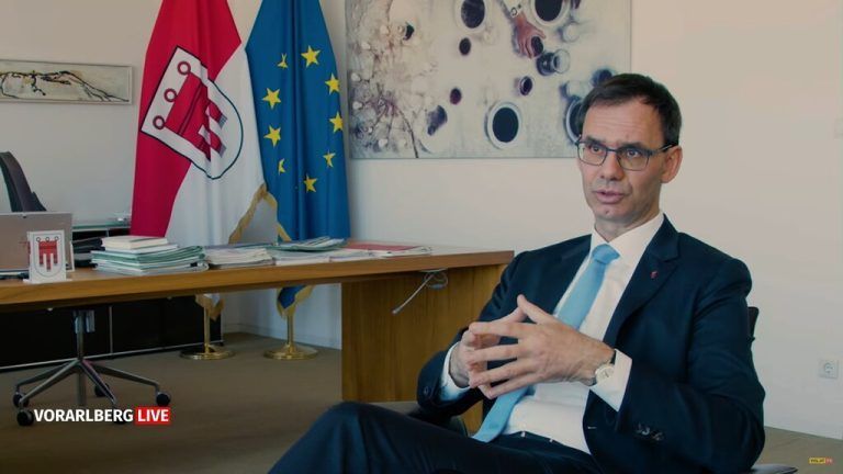 Landeshauptmann Markus Wallner: Günstigster Preis in Österreich.VN