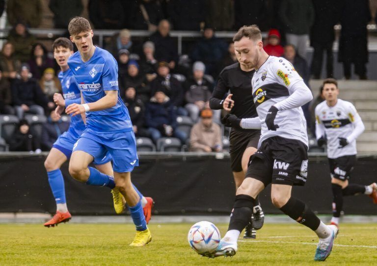 Mike-Steven Bähre ist beim SCR Altach für die kreativen Ideen zuständig.Paulitsch