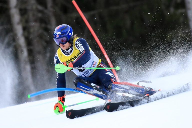 Mit einem entfesselten zweiten Durchgang katapultierte sich Henrik Kristoffersen zum WM-Titel.gepa