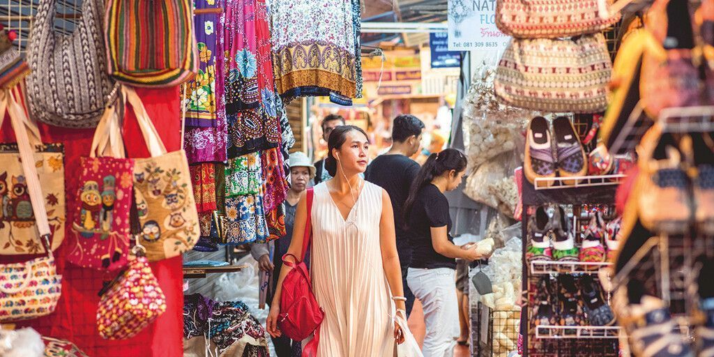Chatuchak Markt lockt am Wochenende