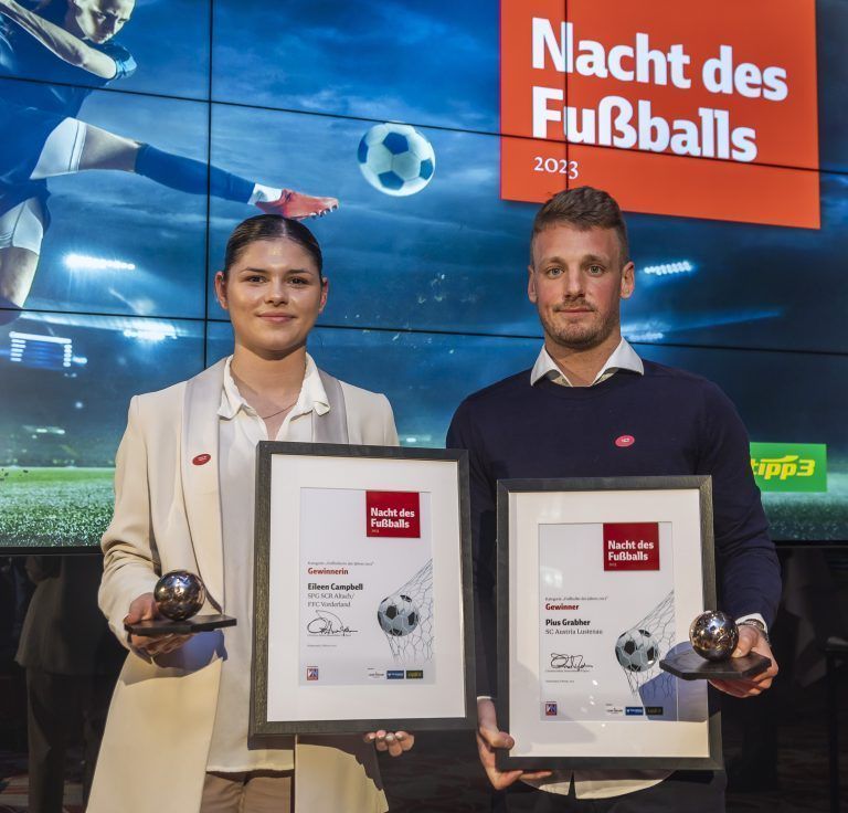 Nacht des Fussball Fussball Gala Abend im Casino Preisträger Gewinner