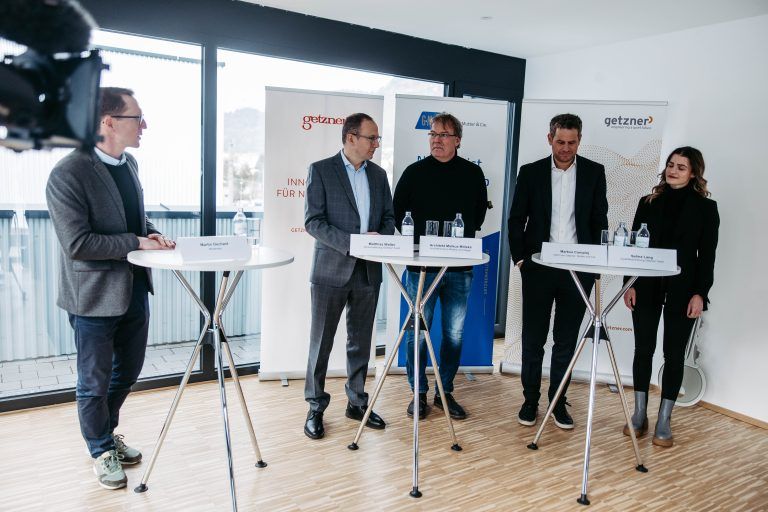 Martin Dechant interviewte Matthias Walter, Markus Mitiska, Markus Comploj und Selina Lang. <span class="copyright">Frederick Sams</span>