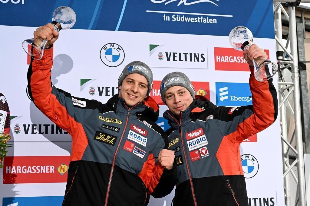 Weltmeister Jonas Müller  klettert doppelt aufs Podest