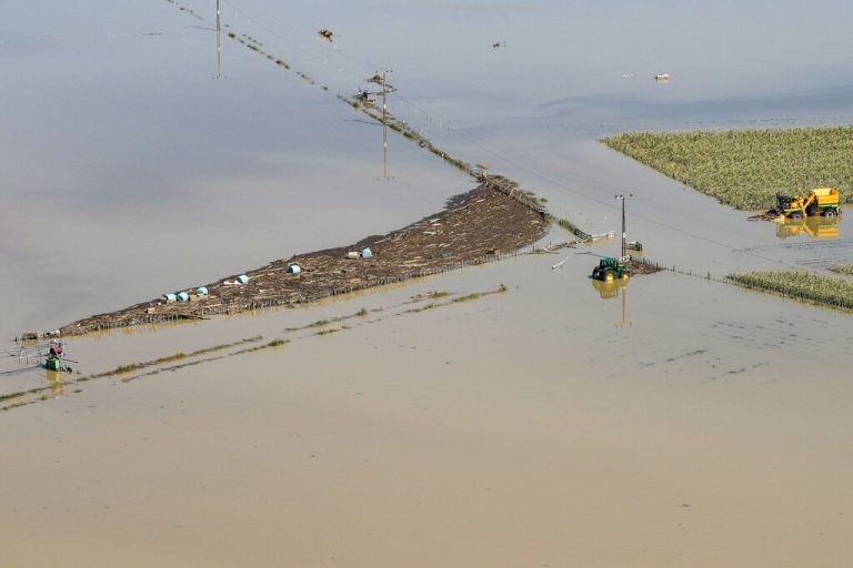Zahlreiche Bewohner mussten wegen der Überflutungen evakuiert werden. AFP