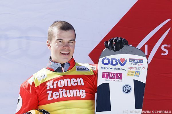Jakob Dusek holt WM-Gold im Snowboard-Cross