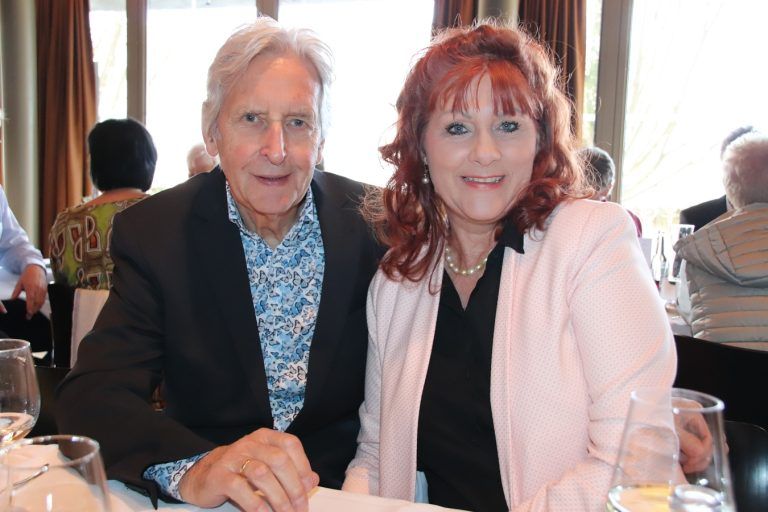 Die Gäste amüsierten sich während des Brunchs.