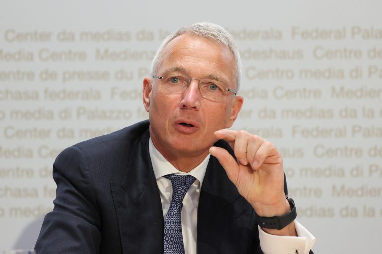 CS-Präsident Axel Lehmann trug die Bank zu Grabe. Reuters