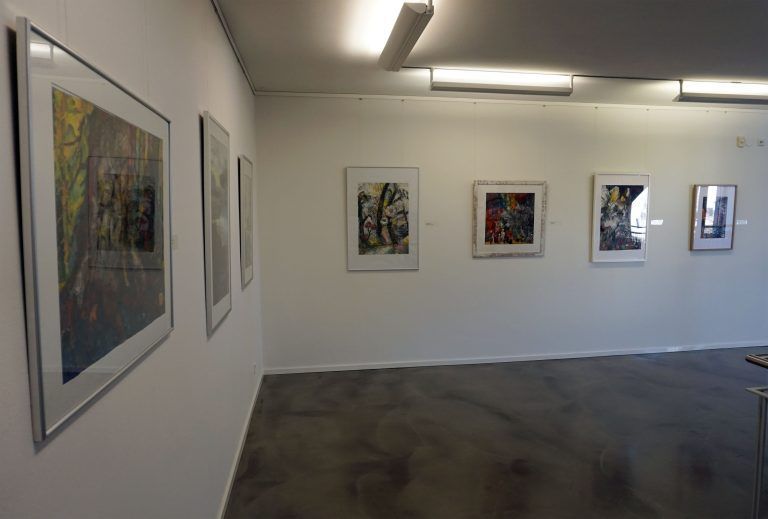 Blick in die Ausstellung.