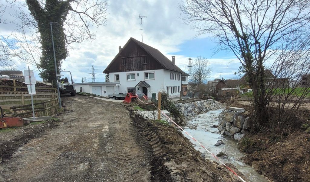 Sanierung des Lochauer Dorfbachs ist abgeschlossen