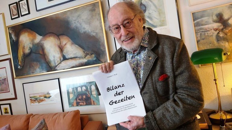 Autor Günther J. Wolf stellt sein neuestes Buch vor.Andreas seeburger