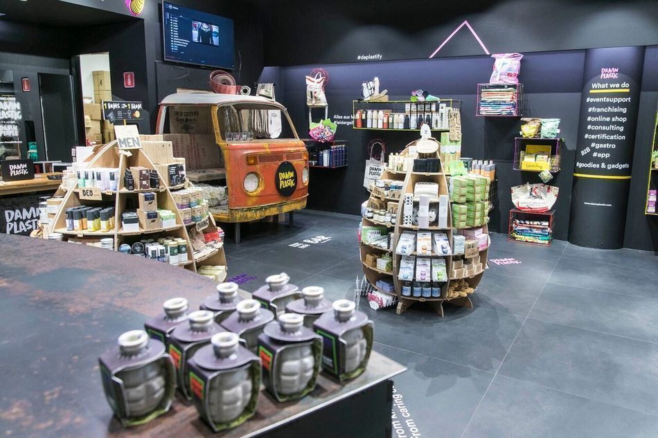 Nachhaltiger Shop für Messepark