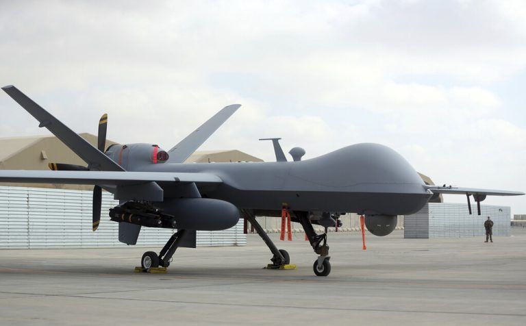 Der Absturz einer US-Aufklärungsdrohne des Modells MQ-9 über dem Schwarzen Meer sorgt für Spannungen.  ap