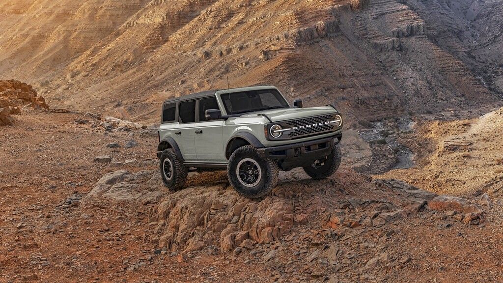 Ford Bronco in zwei Allrad-Versionen