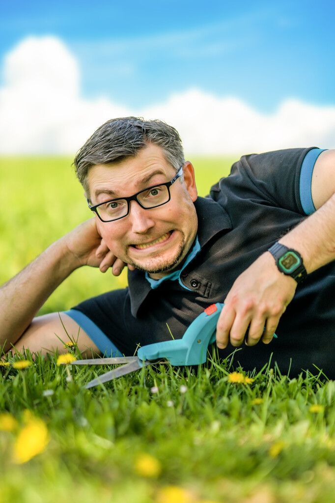 Stefan Otto mit seinem Programm „Gmahde Wiesn“ in Hohenems