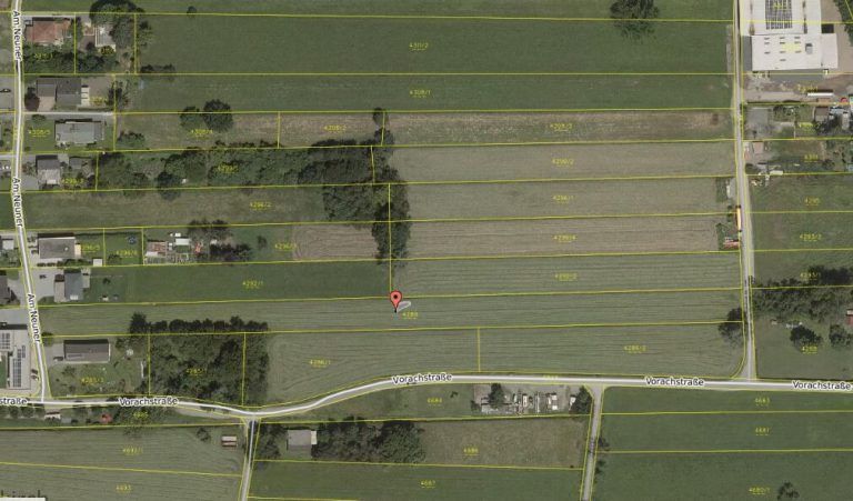 Grundstück in Lustenau um 760.000 Euro verkauft