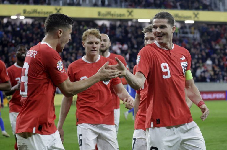 Gegen Aserbaidschan war Marcel Sabitzer der beste Mann auf dem Feld, heute ist der 29-Jährige aber fraglich.apa
