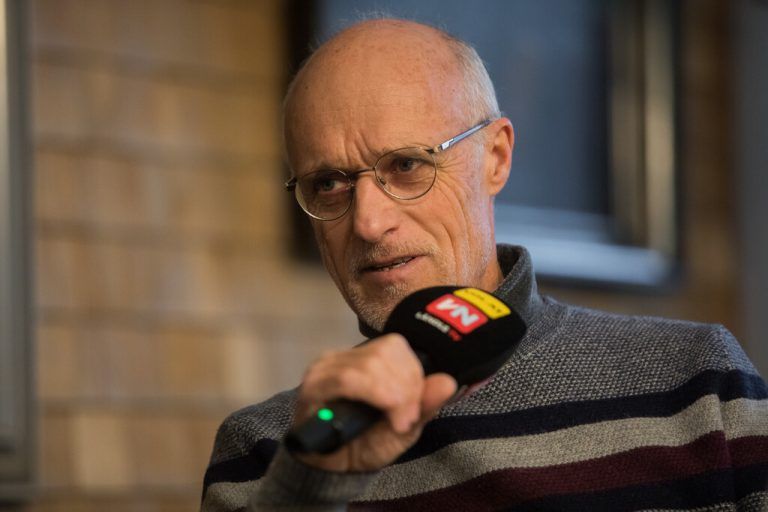 Im Gespräch bei seinem Besuch in der VN-Redaktion und bei Vorarlberg Live ist Toni Innauer immer geradlinig und nicht zu verbiegen.Steurer