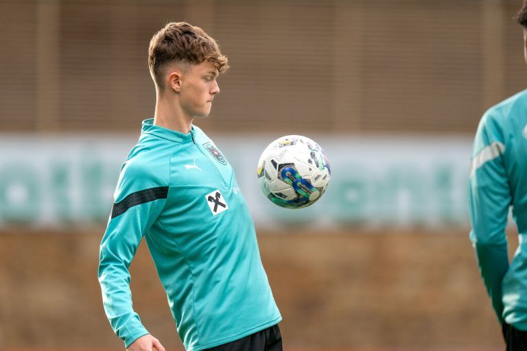 Konzentriert bei der Arbeit zeigte sich Paul Wanner anlässlich des Trainingslagers im vergangenen Herbst mit der österreichischen Nationalmannschaft.gepa