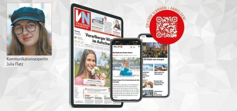 Melden Sie sich gleich an zum Impulsvortrag am Freitag, 24. März 2023, 18 Uhr, bei Russmedia.VN