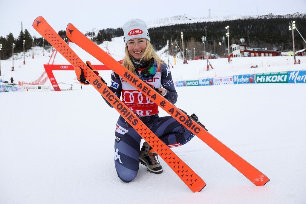 Stenmark huldigt der Ski-Königin