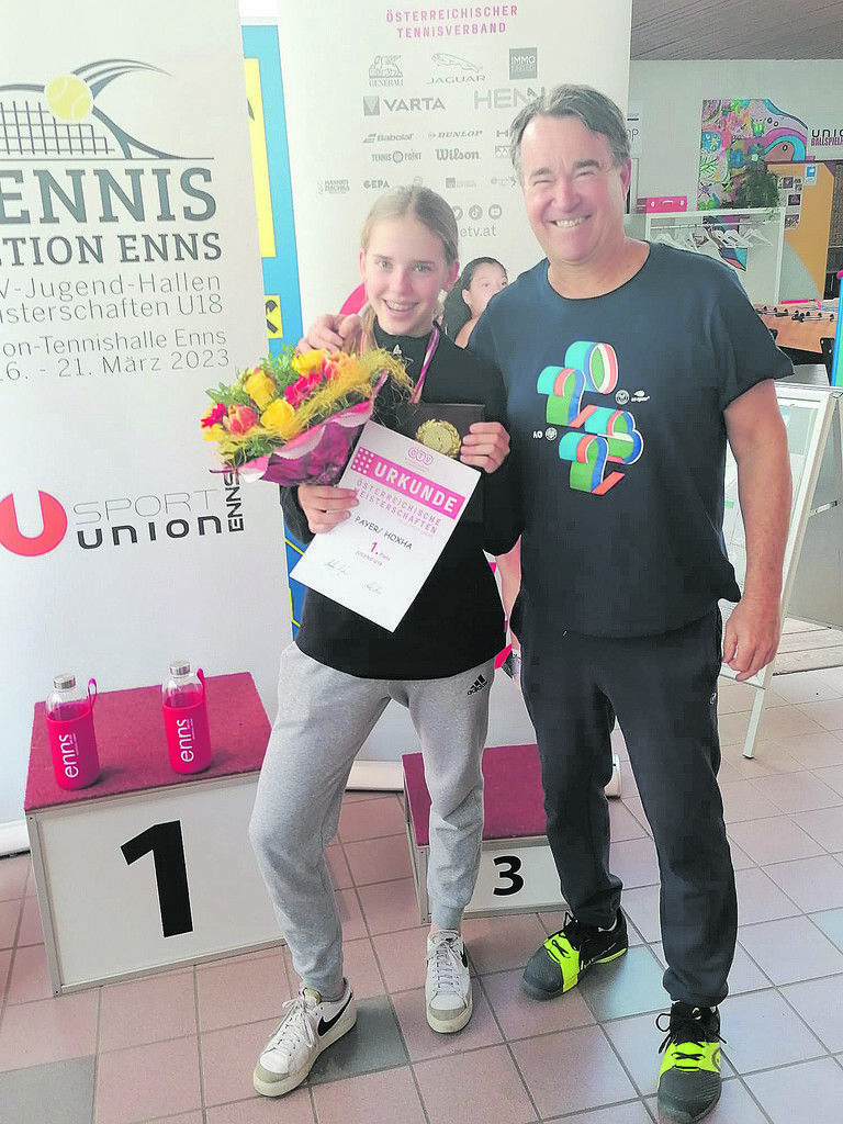 ÖM-Gold für Anna Payer im Doppel