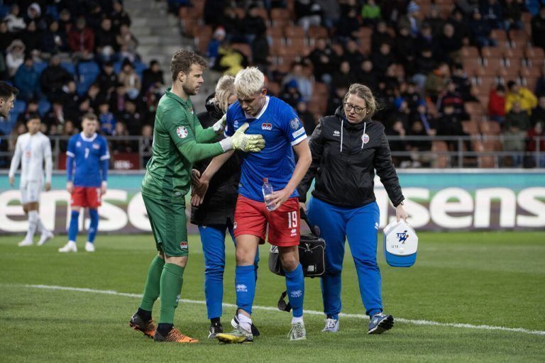 Philipp Gassner und Co. kamen mit 0:7 gegen Island unter die Räder.LFV/Zanghellini