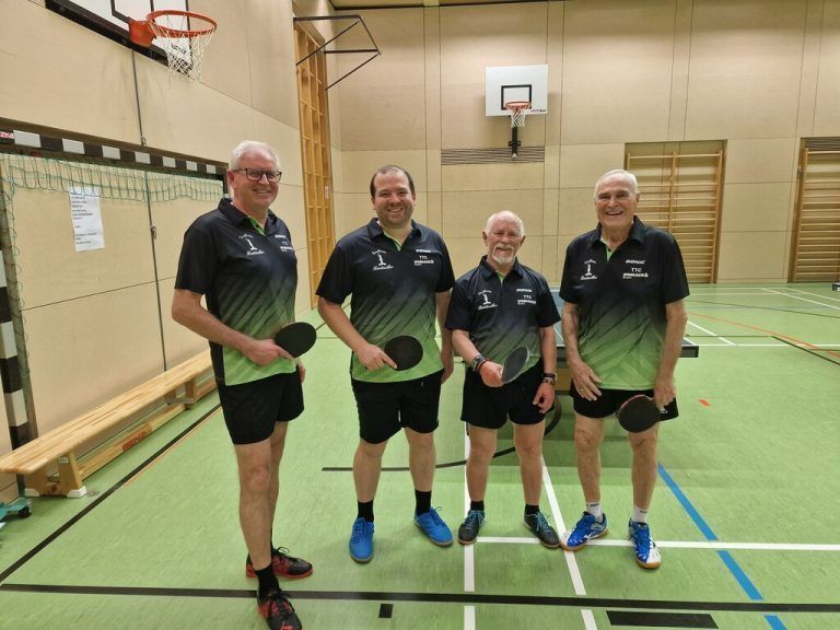 Weiter auf Erfolgskurs bleibt die 3. Mannschaft.TTC Sparkasse Bludenz