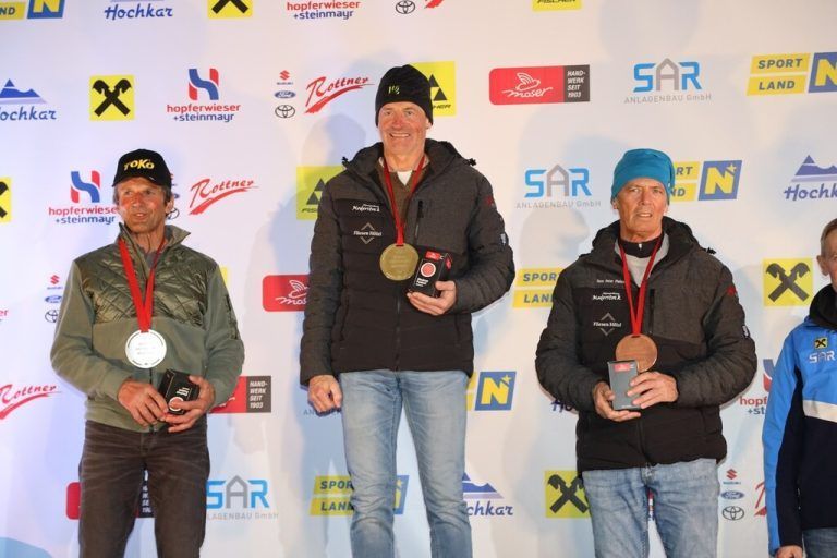 Werner Geiger gewann WM-Silber im RTL und Bronze im Super-G. ÖSV