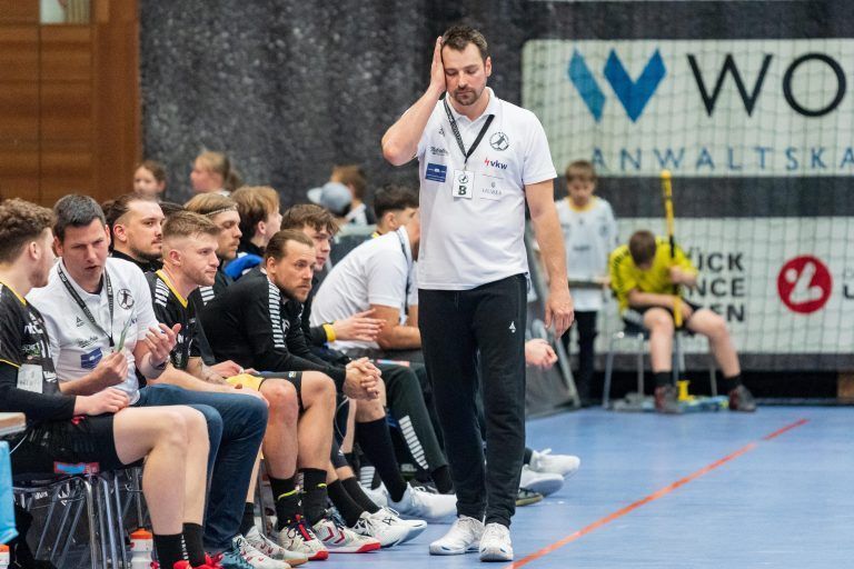 Marko Tanaskovic musste die erste Niederlage als Trainer hinnehmen.VN/DS