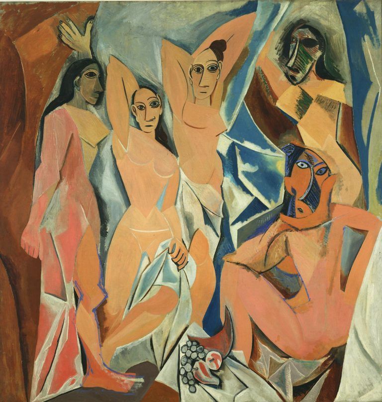 „Les Demoiselles d‘Avignon“ ist das Schlüsselwerk der modernen Kunst. AP photo/Museum of Modern Art