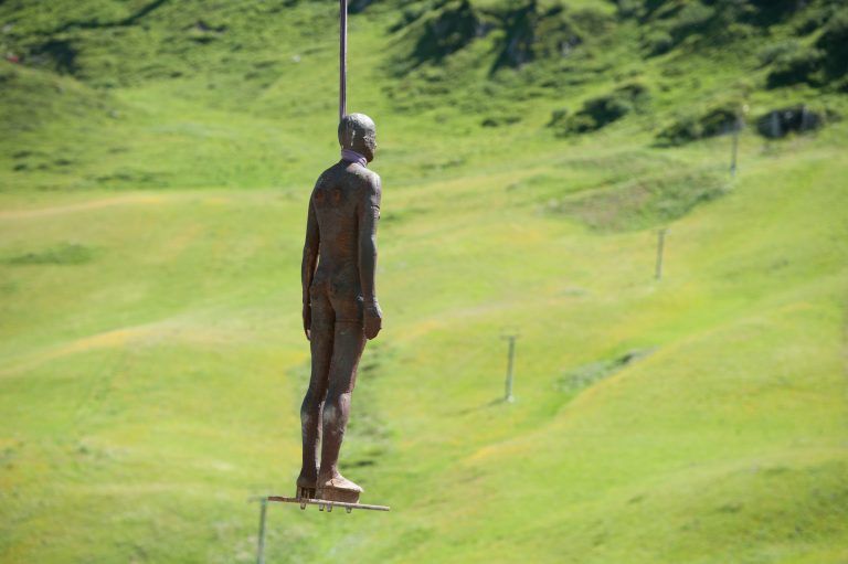Die Figuren wurden nach ihrem Abtransport in Englang eingelagert. <span class="copyright">Beate Rhomberg </span>