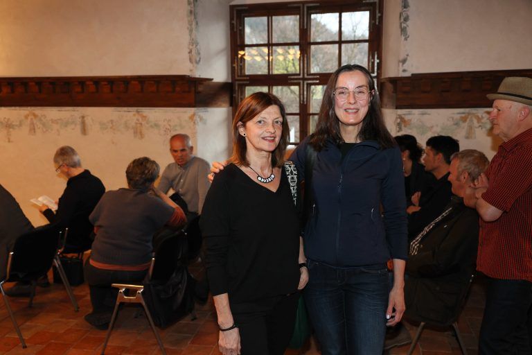 Doris Klinger (Obfrau „Götzner für Götzner“) und Judith Alfare.