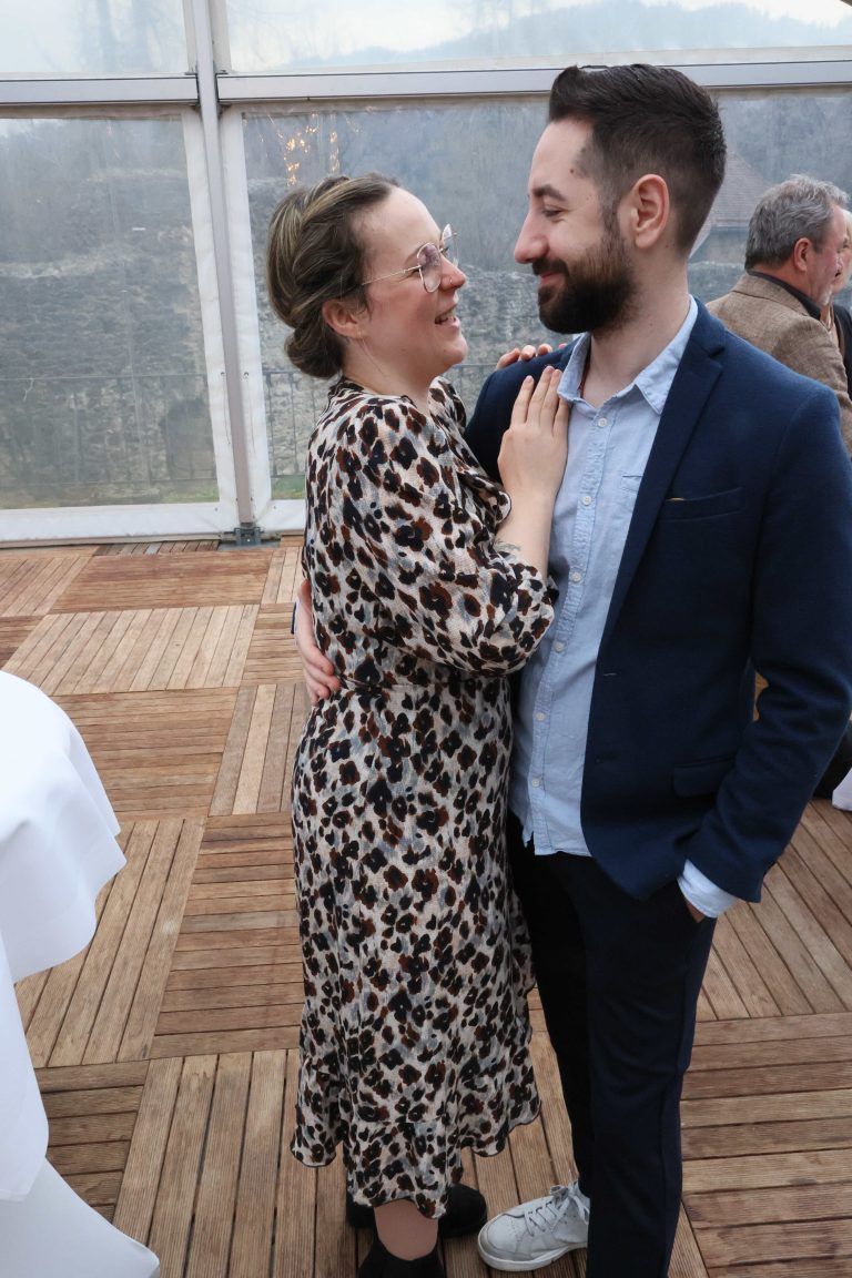 Stefanie Lässer (Lässiger Event) und Fabio Schabus.