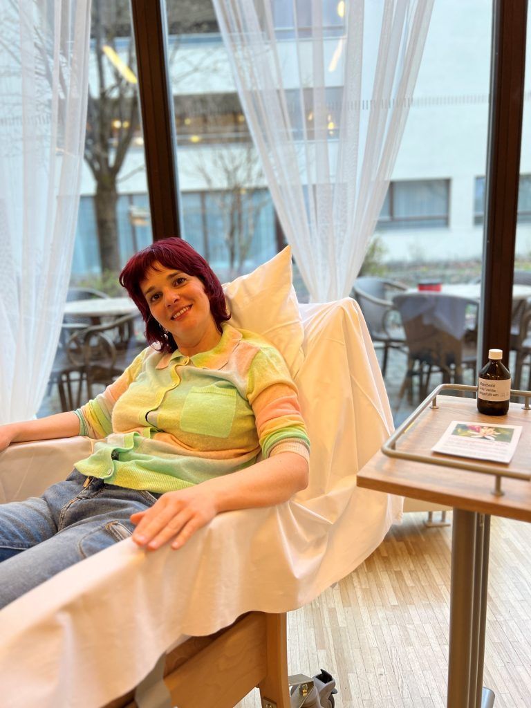 Anika Neumann stellte Handmassagen vor.