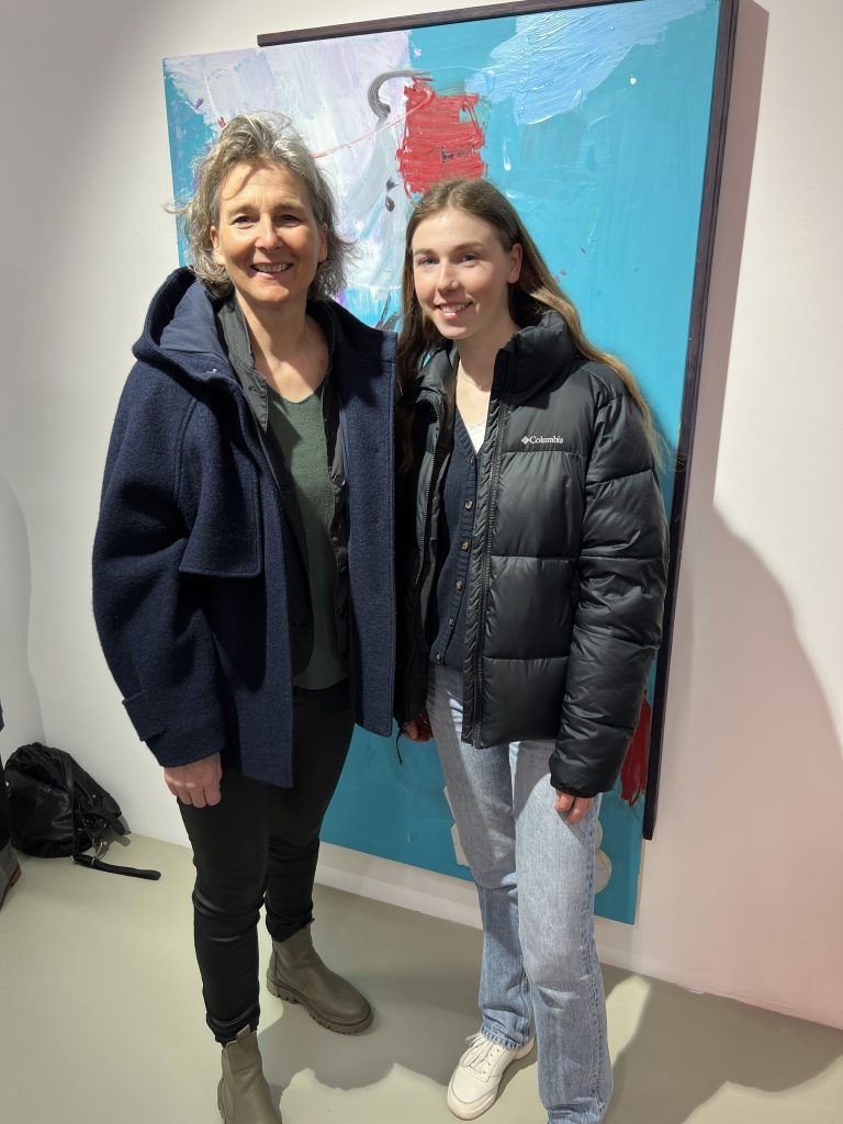 Anne Möhrle und Ellen Behnke kamen in die c.art.