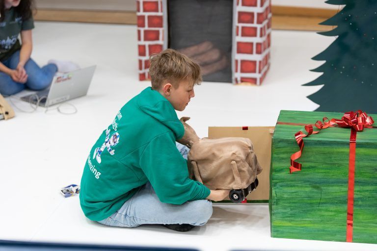 Die Schüler zeigten Kreativität.