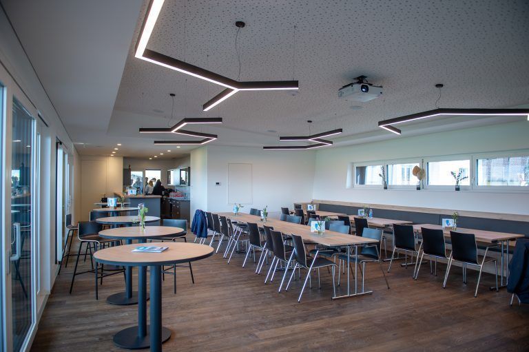 Die Kantine bietet alles was das Herz begehrt,