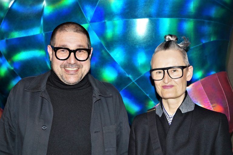 Das Designerpaar Monika Schütz und Karl Fischer.