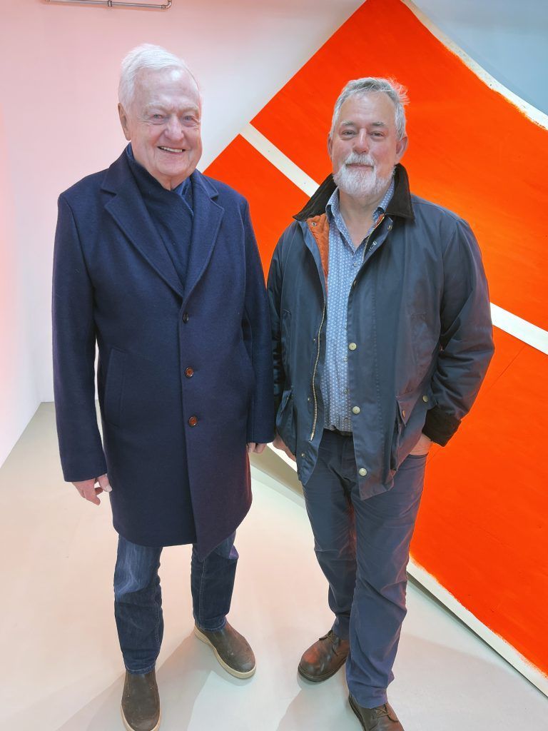 Heinz Schallert und Günther Vogel waren unter den Besuchern.