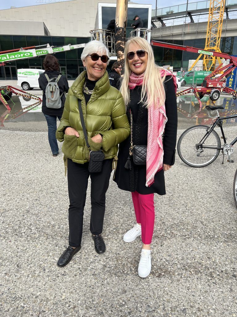 Inge Fitz schaute mit Berta Keckeis vorbei. <span class="copyright">Franc</span>