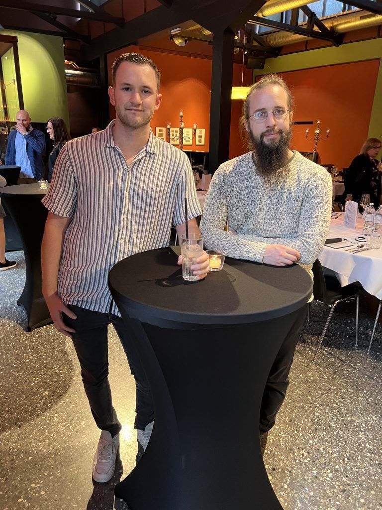 Julian Christé und Joel Thormeier waren überzeugt vom Gin.