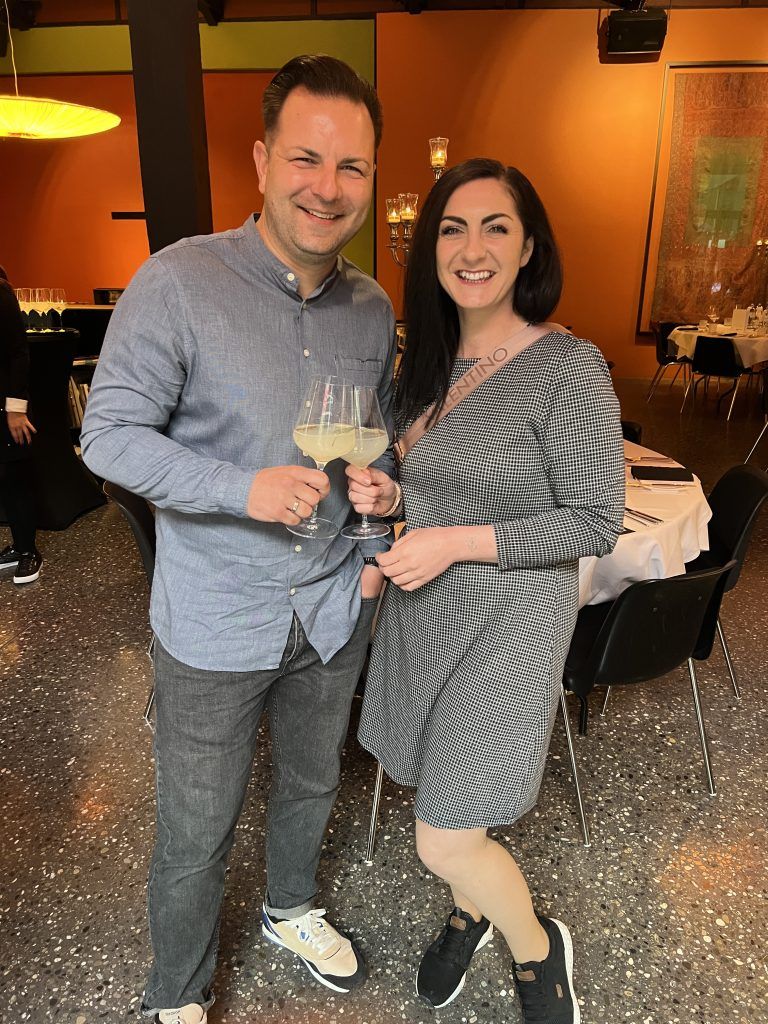 Kerstin und Benny Lantzsch in Feierlaune.