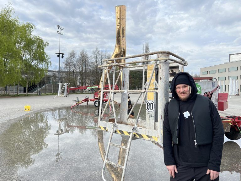 Künstler Rudolf tanabu Nachbaur. <span class="copyright">Franc</span>