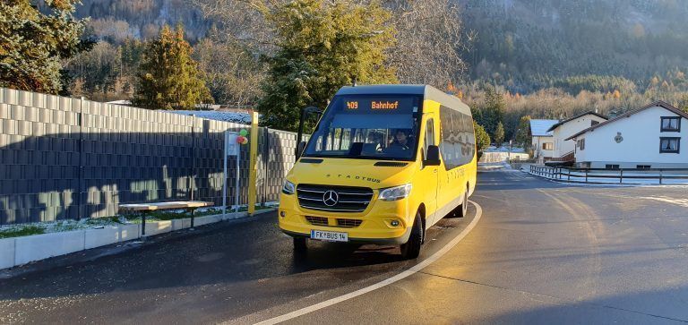 Die neue Linie 409 verbindet neue Wohngebiete in Tisis mit der Innenstadt. <span class="copyright">Stadtbus Feldkirch</span>