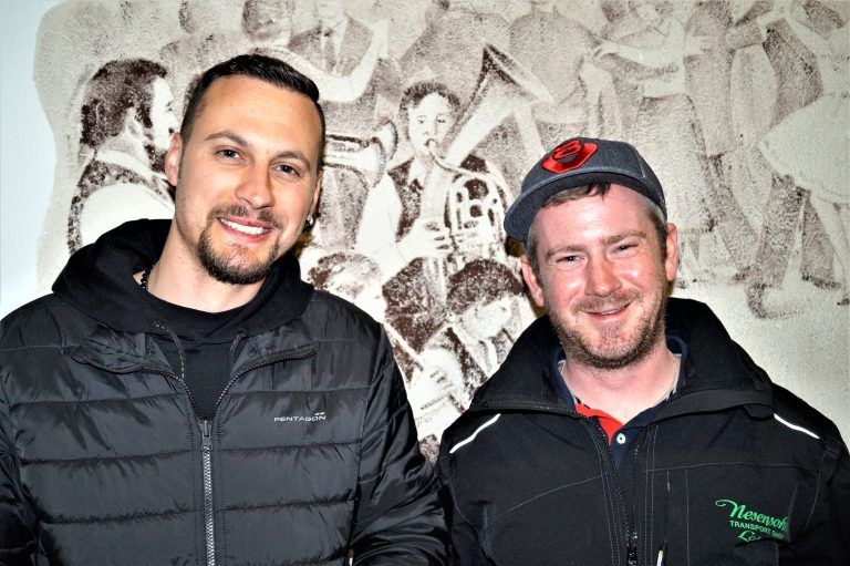 Marcel Kieber und Bernhard Bachmann waren gespannt auf die Premiere.